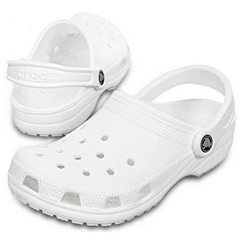 white crocs unisex